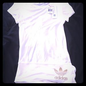 Adidas bottom knot shirt